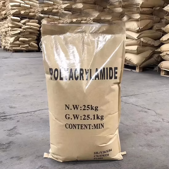 Poliacrilamida de pasta química de alta viscosidade usada no processamento de pelotização de minério de ferro